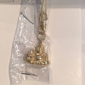 Morellato Gold-plated Buddha Charm, NWT
